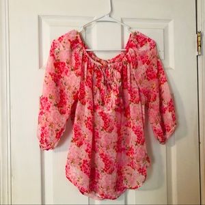 Floral Abercrombie Small Blouse